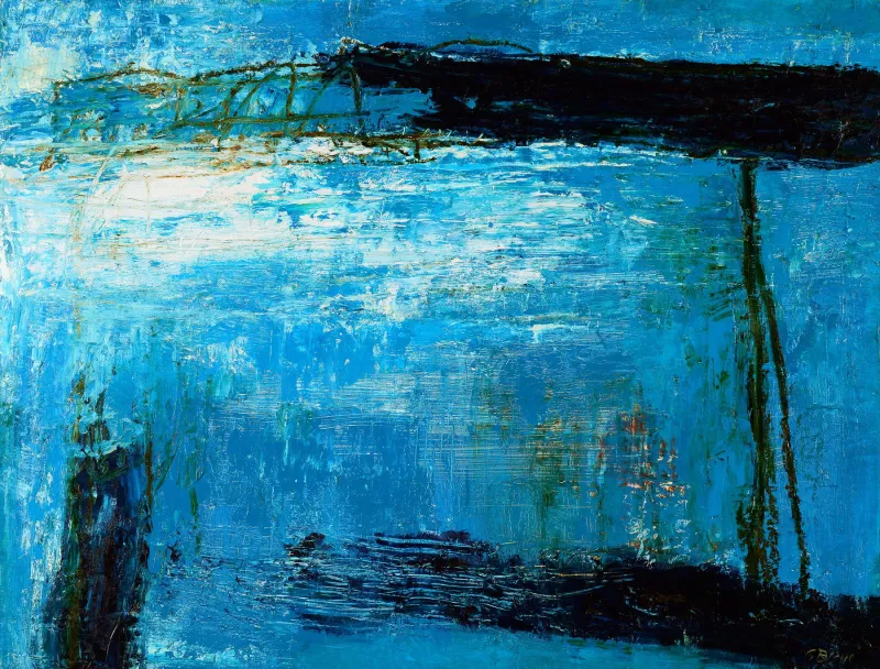 Untitled (283-03), González Bravo, 2023, Oil on canvas