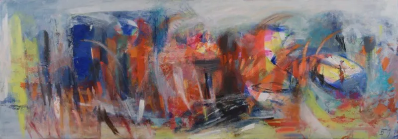 After everything, Deolinda Fonseca, 2019, Oil on canvas