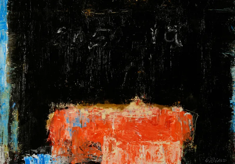 Untitled (217-17), González Bravo, 2019, Oil on canvas