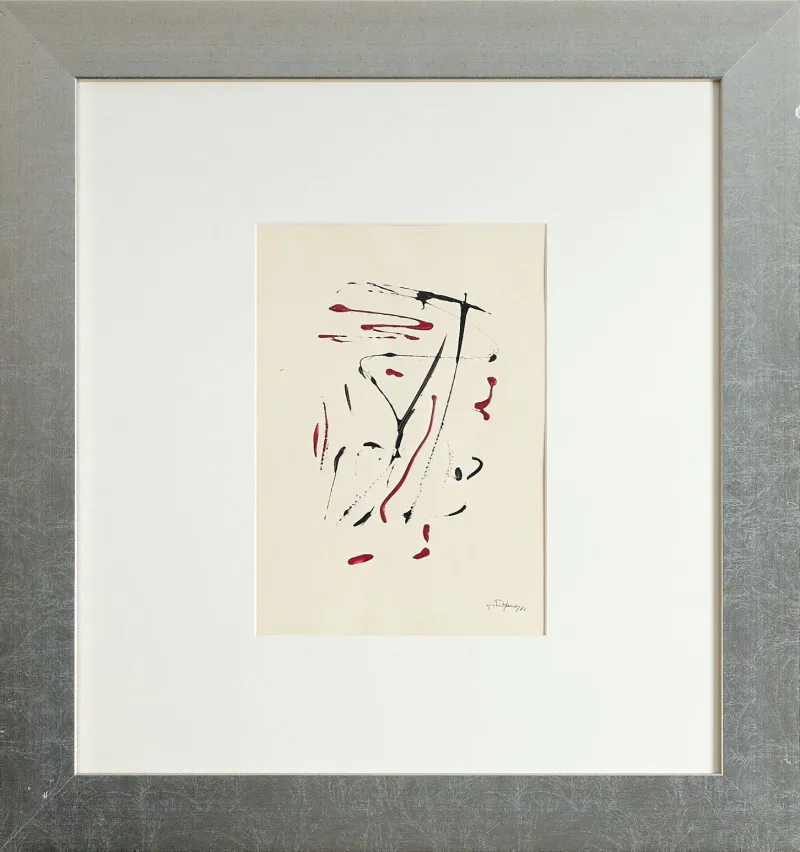 Untitled (300-17), Moita Macedo, 1982, Acrylic on paper