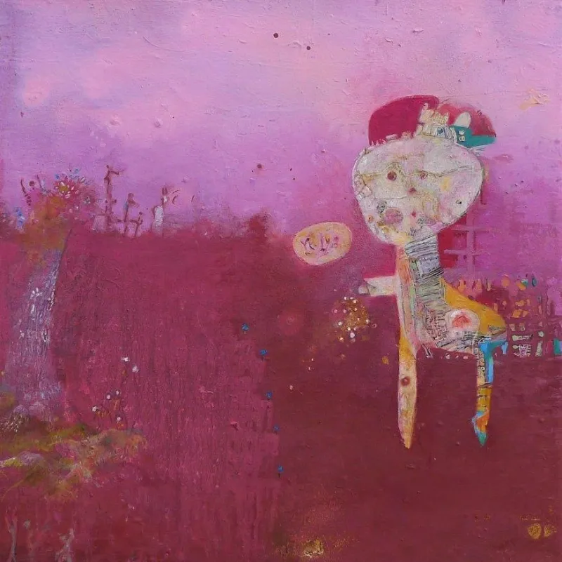 Juna Sacrum, Ana Maria, 2022, Oil on canvas