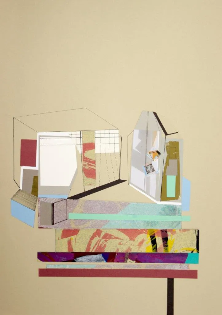Heavy drawing #9, Ana Pais Oliveira, 2016, Mixed media on card