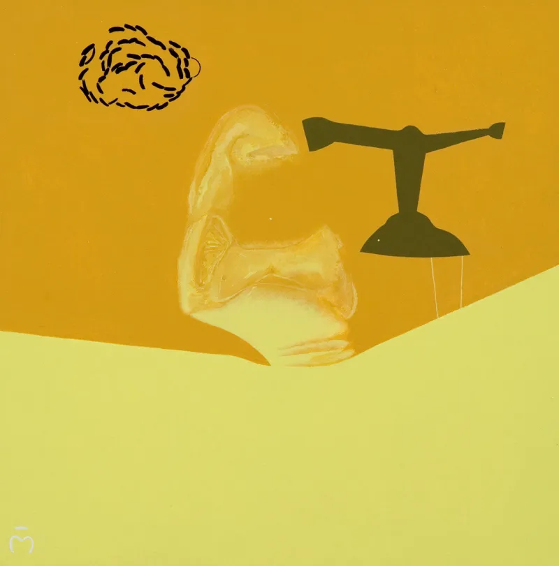 uma eternidade, Fala Mariam, 2006, Painting on canvas