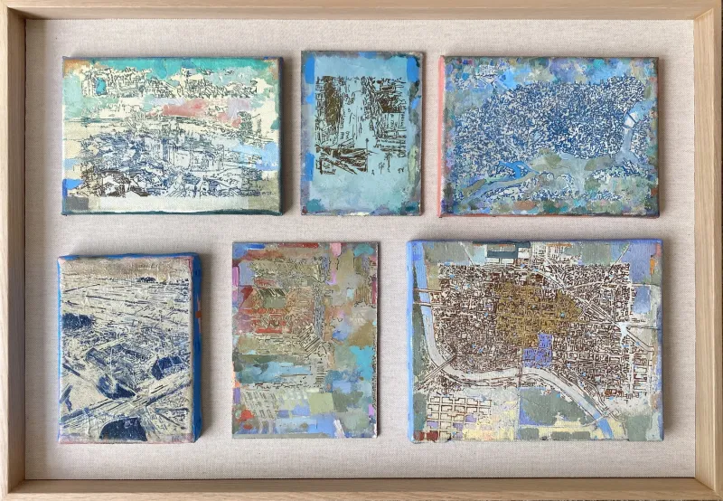 Untitled (223-28), João Cristóvão, 2020, Oil on canvas