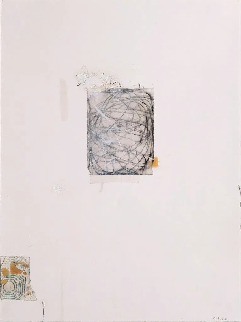 Path, Steven Seinberg, 2023, Mixed media on paper