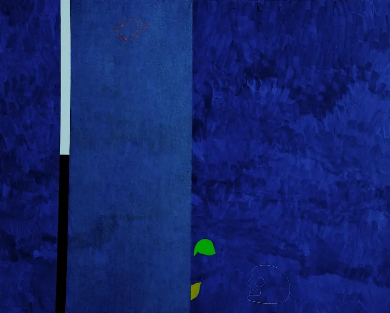 a natureza morta com crânio, Fala Mariam, 2009, Acrylic on canvas