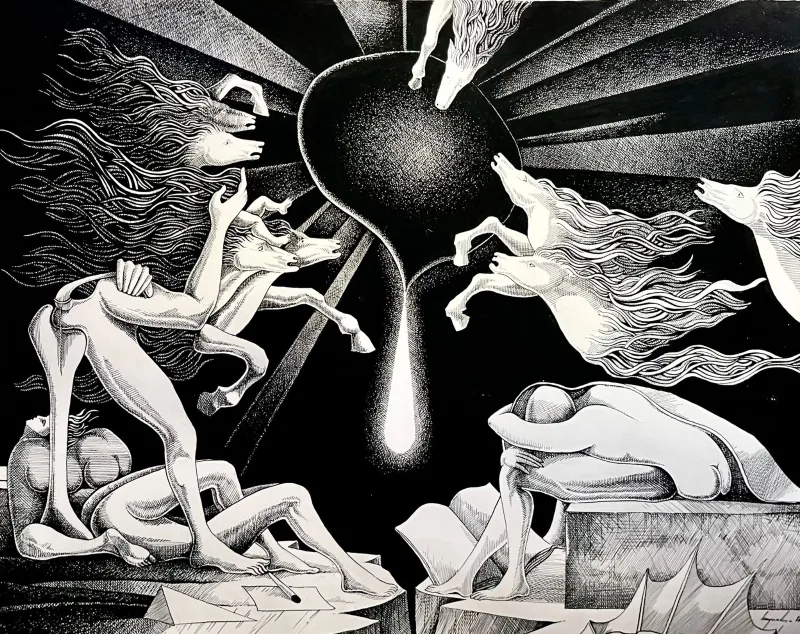 A Caixa Mágica, Cruzeiro Seixas, 1980, Screen print on paper (x/130)