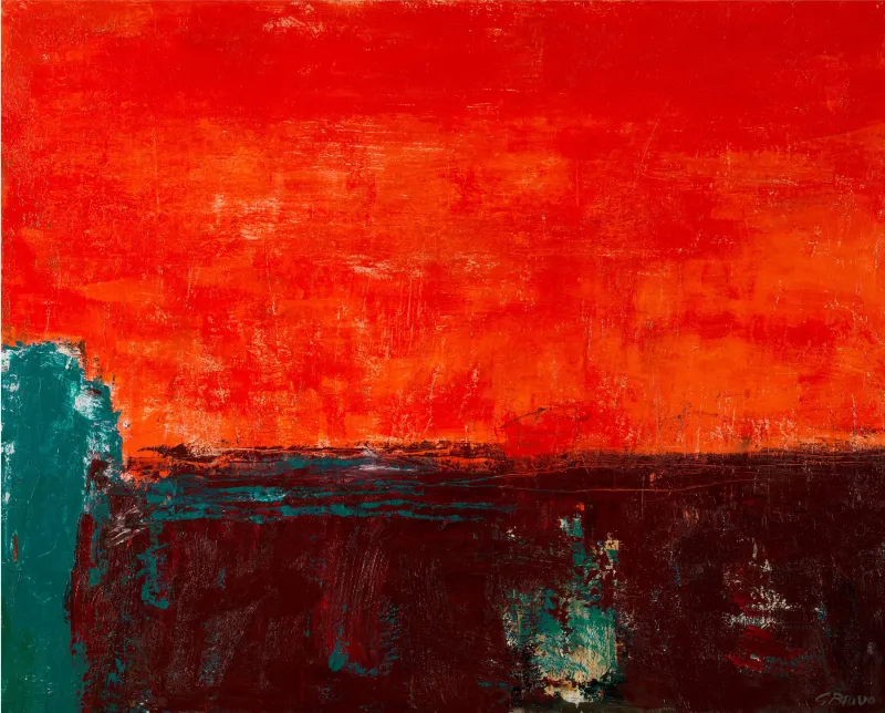 Untitled (249-27), González Bravo, 2021, Oil on canvas