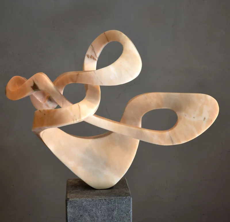 Move of emptiness, Georg Scheele, 2017, Marble
