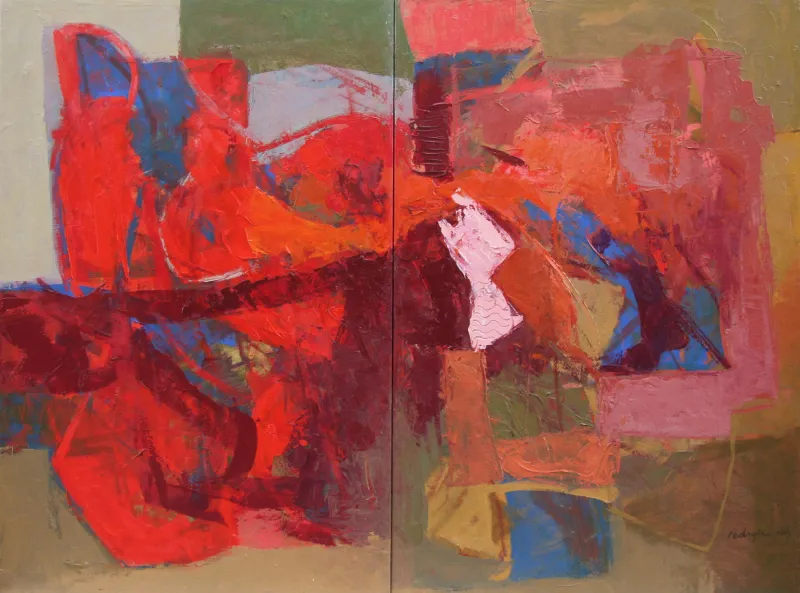 Troubles, Bruno Pedrosa, 2008, Oil on canvas