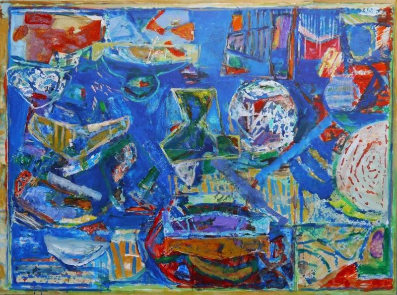 Untitled (221-16), Luís Rodrigues, 2020, Acrylic on canvas