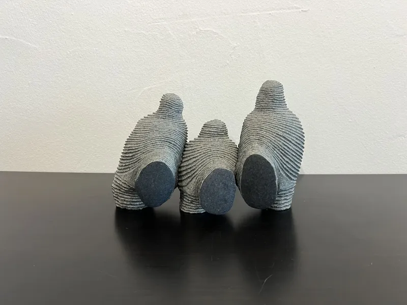Minha Família II (286-03), Shintaro Nakaoka, 2024, Granite sculpture