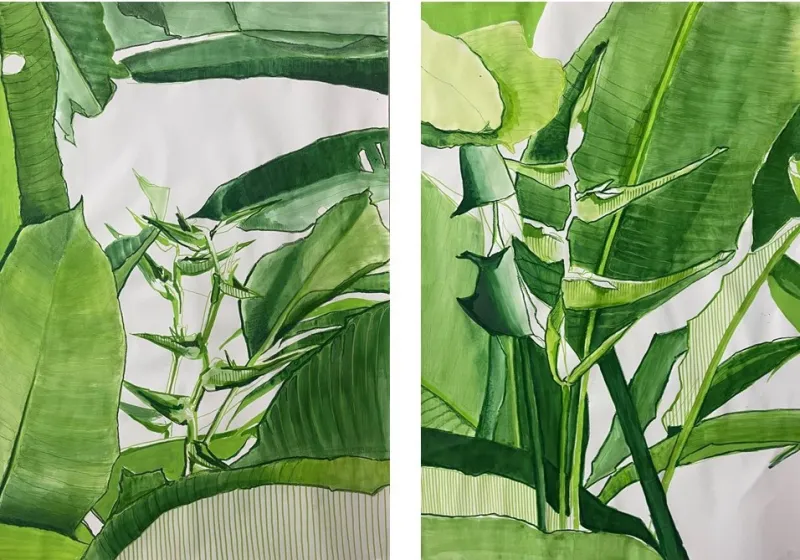 Untitled (261-20), Stefanie Pullin, 2022, Mixed media on paper