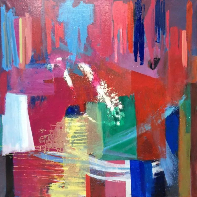 Do you see, Deolinda Fonseca, 2016, Oil on canvas