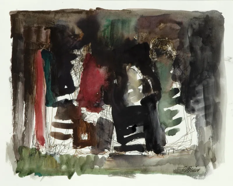 Untitled, González Bravo, 2008, Watercolour on paper