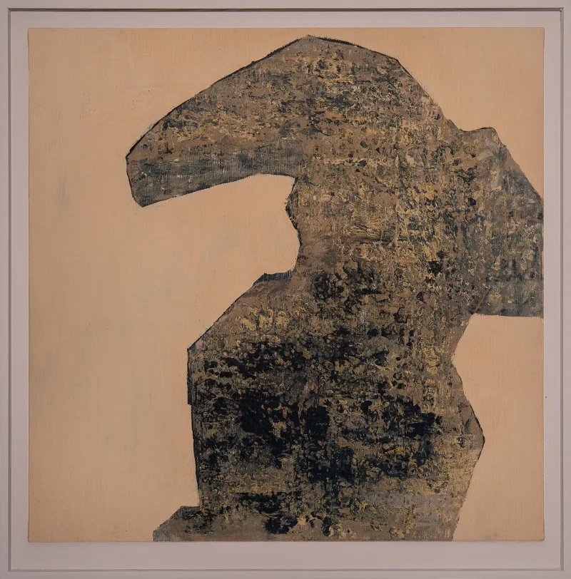 Série 2: Fragment 4, Jean Pierre Porcher, 2026, Acrylic on canvas