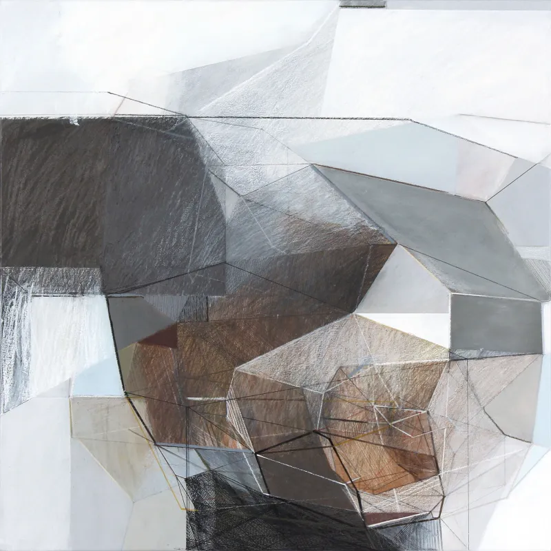 Emptiness VIII, Susana Chasse, 2016, Mixed media on MDF