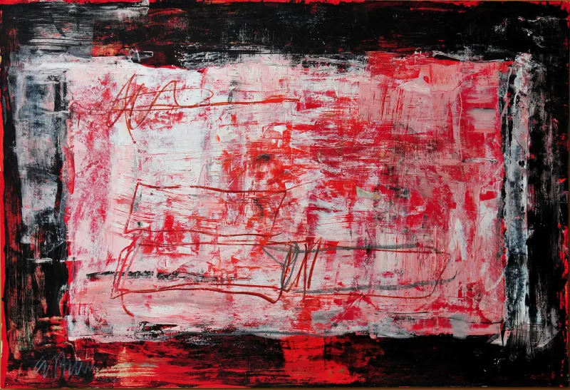 Untitled (131-01), González Bravo, 2013, Oil on cardboard