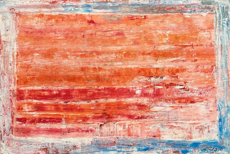 Untitled (249-20), González Bravo, 2021, Oil on cardboard