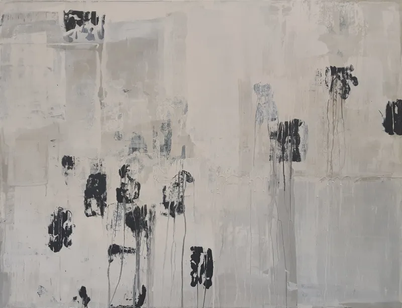 Observation, Jean Pierre Porcher, 2020, Acrylic on canvas