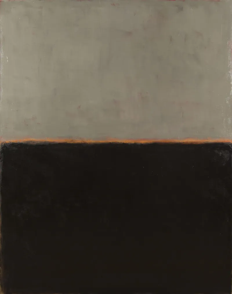 A.P.22-528 (My Land), Branislav Mihajlović, 2022, Oil on canvas