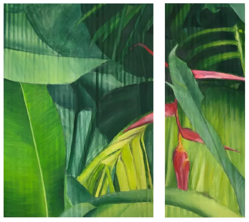 Untitled (261-02), Stefanie Pullin, 2022, Mixed media on canvas