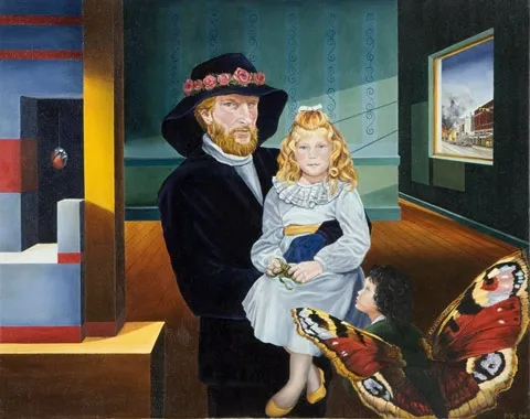 The Visitors, Margarida Kendall, 2006, Oil on canvas