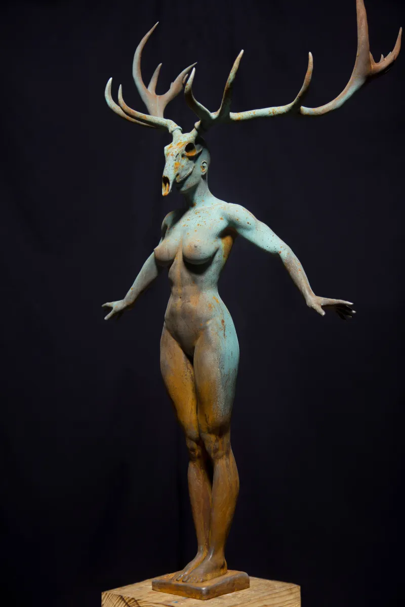 Domínios, Daniel Gamelas, 2020, Painted resin