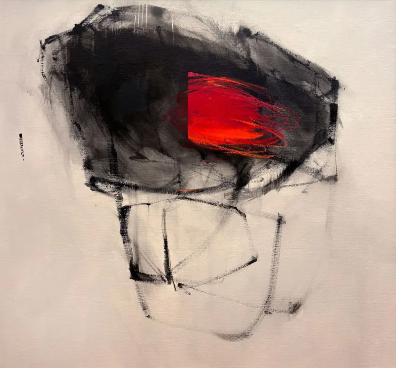 Arquipélago #1, Fernando Gaspar, 2025, Acrylic and oil on linen